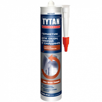 TYTAN Professional герметик силиконакриловый для окон, дверей и сайдинга