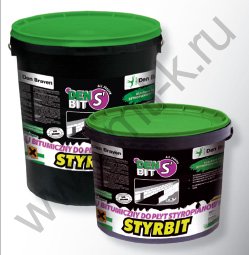 Den Braven DEN BIT-S STYRBIT All Season клеящая битумная мастика морозостойкая