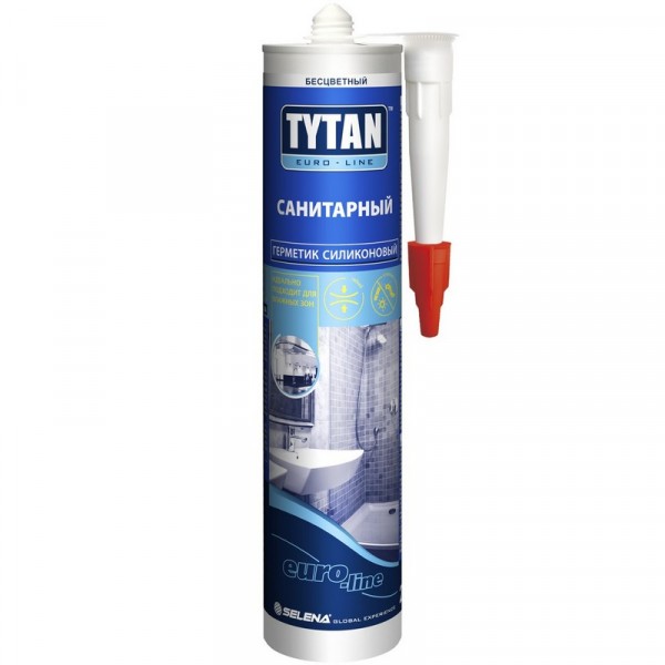 Tytan Euro-Line Герметик Силиконовый Санитарный