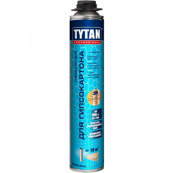 Tytan Professional пена клей для гипсокартона