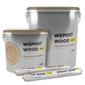 Герметик Wepost Wood Profi (19 кг)